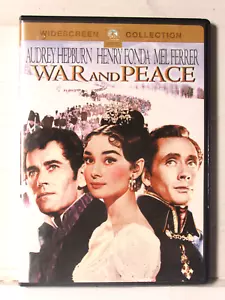 WAR AND PEACE (1956) LIKE-NEW Audrey Hepburn Henry Fonda DVD buy 2 get 1 FREE - Picture 1 of 3