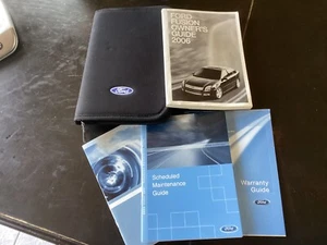 2006 FORD FUSION OWNERS MANUAL GUIDE BOOK SET WITH CASE OEM - Picture 1 of 2