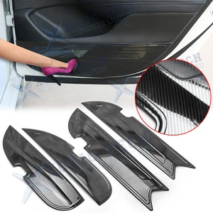 4Pcs Door Anti-Kick Panel Cover Trim Stainless Steel For Honda Accord 2018-2022 - Picture 1 of 12