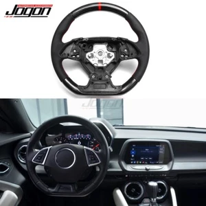 Customized Replace Carbon Steering Wheel For Chevy Camaro LT LS SS RS 2016-2023 - Picture 1 of 11
