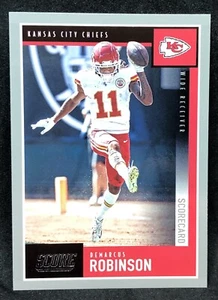 Demarcus Robinson 2020 Score Silver Press Proof Chiefs - Imagen 1 de 2