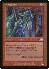 Magic MTG Tradingcard Planeshift 2001 Mogg Jailer 68/143
