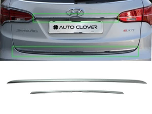 Rear Trunk Chrome Garnish Molding Trim (Fits: HYUNDAI 2013-2018 Santafe DM) - Bild 1 von 6