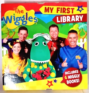 The Wiggles My First Library Includes 6 x Wiggly Booklets & Hard Sleeve 2015 - Picture 1 of 10