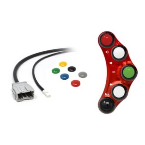 Push-Button Left Road Red JETPRIME Mv Agusta Superfast 800 2020 - 21 - Picture 1 of 6