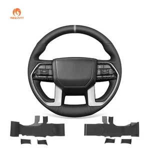 MEWANT DIY PU Leather Steering Wheel Cover for Toyota Tacoma 2024 Tundra Sequoia - Bild 1 von 10