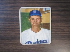 1950 BOWMAN # 167 EDWIN ROE CARD BROOKLYN DODGERS