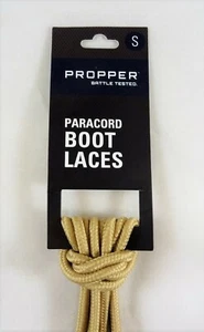 Propper Battle Tested Paracord Boot Laces, F5640 Tan, S, 63" Brand New - Picture 1 of 4