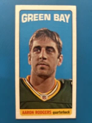 2012 TOPPS MINI TALL BOY 1965 STLE AARON RODGERS QB GREEN BAY PACKE#120 - Image 1 of 2