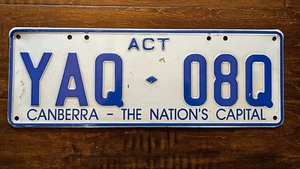Canberra Australia ACT - THE NATIONS CAPITAL Licence Plate License Tag - Picture 1 of 2