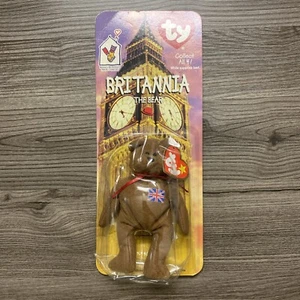 Ty Teenie Beanie Babies Britannia The Bear With Rare Errors 1993 OakBrook - Bild 1 von 9