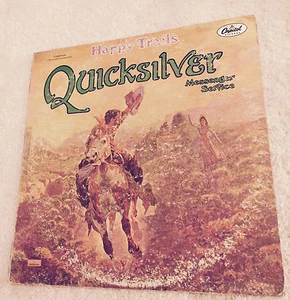 QUICKSILVER MESSENGER SERVICE HAPPY TRAILS 1969 Capitol ST 12012" 33 RPM LP Rock - Picture 1 of 5
