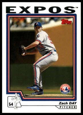 2004 Topps #97 Zach Day Montreal Expos - Image 1 of 2
