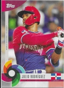2023 Topps World Baseball Classic #48 JULIO RODRIGUEZ Team Dominican Republic - Picture 1 of 1