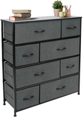 Cómoda Sorbus con 8 cajones - Unidad organizadora de cofre de almacenamiento de muebles para dormitorio Foto 1 de 4