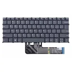 Teclado gris para portátil Lenovo PRO 14ACH 14ITL 14IHU YOGA 14SITL 14SARE 2021 - Imagen 1 de 3