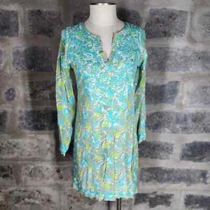 AUROBELLE IBIZA Exclusive 36-SMALL silk tunica hand embroidered - Picture 1 of 8