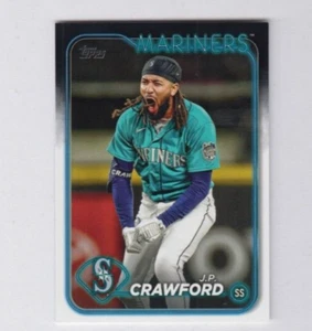 (12) J.P. Crawford 2024 TOPPS SERIES 1 BASE CARD LOT #49 SEATTLE MARINERS - Picture 1 of 1