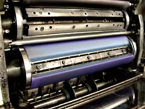 Fuji Sonic Blue, 11-4 WB, Offset Blanket 23 ¾ x 29 3/8 (Heidelberg 72) – 4 Ply - Picture 1 of 1