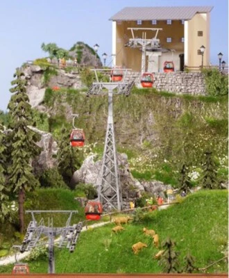BRAWA 6342 Seilbahn Hahnenkamm, Spur H0 - Bild 1 von 2