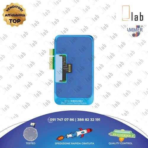 TESTER DISPLAY - LCD PER PROGRAMMATORE V1S PRO PER IPHONE E ANDROID MV01 JC - Immagine 1 di 1