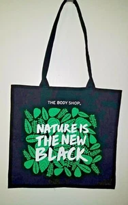 The Body Shop 'Nature Is The New Black' Tote Bag -- New Without Tags - Picture 1 of 4
