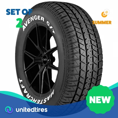 Juego de (2) nuevos P 225/70R14 Mastercraft Avenger G/T 98T Foto 1 de 4