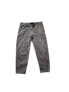 Vintage Gramicci Herren braun strukturiert Gürtel 100 % Baumwolle Chino Hose Größe XL 90er - Bild 1 von 6