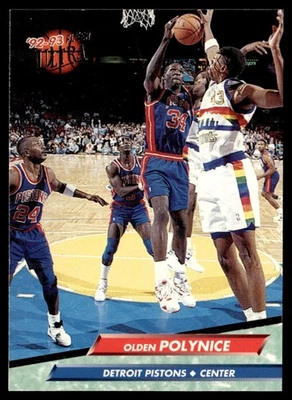 1993-94 Ultra Olden Polynice Detroit Pistons #59 - Image 1 of 2