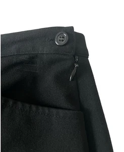 Talbots schwarz elegante klassische Bürohose Stretch gerades Bein Größe 10 - Bild 1 von 13