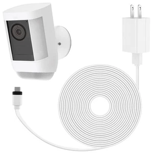 Power Adapter for Ring Spotlight Cam Plus/(Battery), with 25Ft/7.5m Flat Weat... - Picture 1 of 7