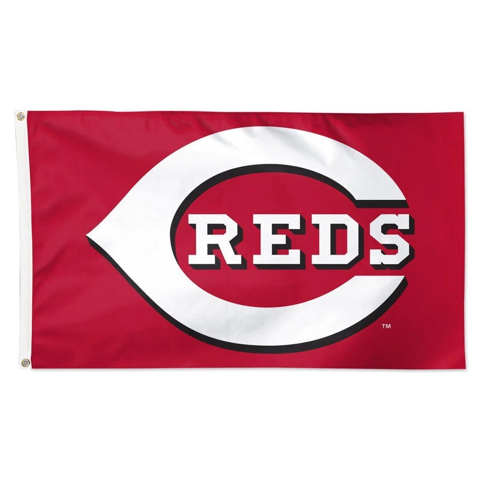 Cincinnati Reds Flag 3x5 Team - Image 1 of 1