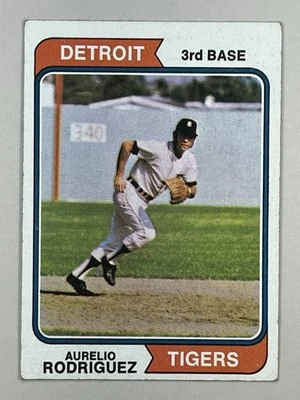 1974 Topps Aurelio Rodriguez Detroit Tigers #72 - Image 1 of 3