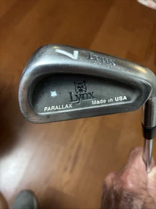 Lynx Parallax 7 Iron . Regular Flex Lynx Lite Steel Shaft - Picture 1 of 8