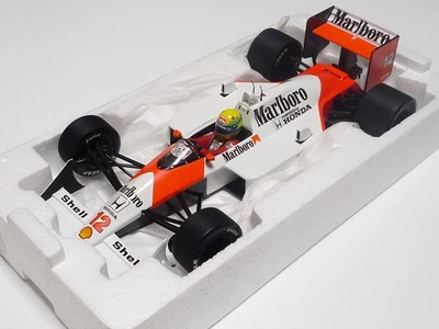 MINICHAMPS 1:18 MCLAREN HONDA MP4/4 A. SENNA CAMPIONE DEL MONDO 1988 "Marlboro" - Immagine 1 di 4