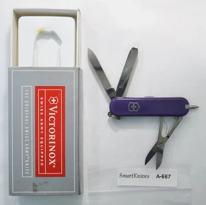 Victorinox Signature Schweizer Taschenmesser (Lavendel). Retired, new boxed NIB #A667 - Bild 1 von 5