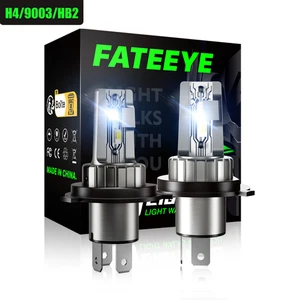 2X H4 LED Scheinwerfer 10000LM Mit Zulassung Fern/Abblendlicht Halogen 6500K Wei - Bild 1 von 15
