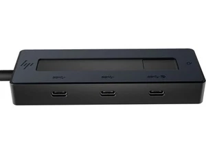HP 4K USB-C Multiport Hub 6G843AA#ABB - Afbeelding 1 van 4