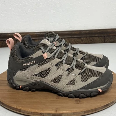Merrell Alverstone Zapatos de Senderismo Botas Bajas J033034 Aluminio/Melocotón Mujer Talla 7.5 Foto 1 de 4