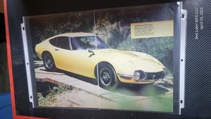 1986 Toyota 2000gt 1967 Rennwagen Werbung Anzeige 2 Seiten Sammler Oldtimer - Bild 1 von 3