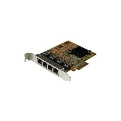 StarTech 4-Port PCI Express Gigabit Netzwerk Adapter Karte Quad Pcie Nic - Bild 1 von 4