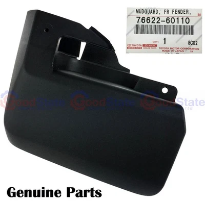 Genuine Toyota LandCruiser 76 70 Series HZJ FZJ Front LH Left Mudguard Mud Flap - Image 1 of 3