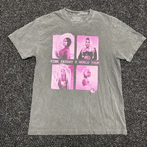 Camicia media ufficiale vintage Nicki Minaj rosa venerdì 2 World Tour Merch - Foto 1 di 3