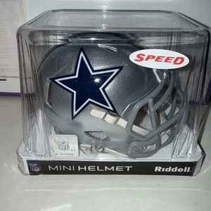Dallas Cowboys UNSIGNED Speed Mini Helmet Riddell NFL NEW - Picture 1 of 3