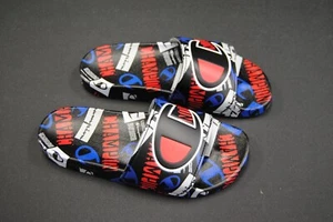 [CP101894Y] NEW KID'S CHAMPION IPO C LOGO SANDALS SLIDES SLIP ON BLACK CKS18 - Picture 1 of 8