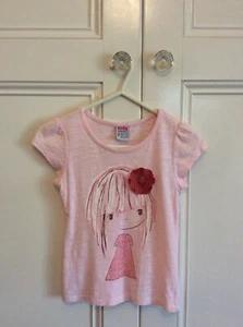 Kids Stuff Size 6 Girls T Shirt Retro Look 🍃 - Picture 1 of 4
