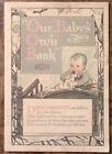 1920 PETERSBURG INDIANA CHAS E JONES FUNERAL DIRECTORS OUR BABY'S OWN BOOK Z5629