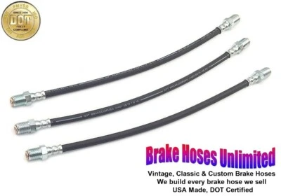 BRAKE HOSE SET Stutz Custom & Salon DV32 Series - 1932 1933 - Image 1 of 2