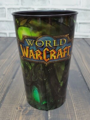 World of Warcraft Limited Edition Plastic 32oz Cups AM/PM Collector * - Image 1 of 3