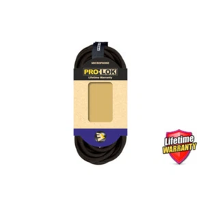 New Pro-Lok XLR Male To Female Microphone Mic Studio Stage XLR to XLR Cable - Picture 1 of 2